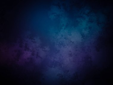 Siyah arkaplanı olan mavi ve mor bir arkaplan