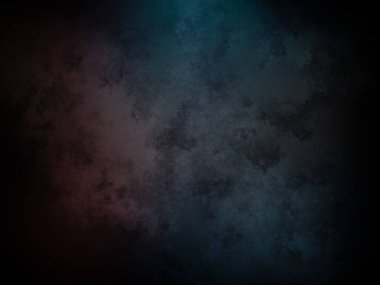 Koyu mavi ve kırmızı bir arkaplan ve soluk bir doku