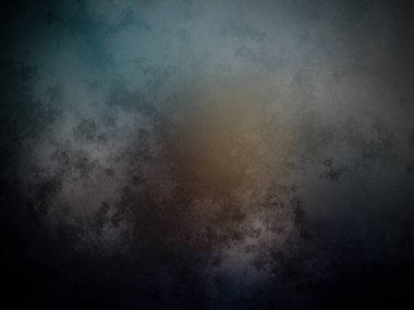 Koyu mavi ve sarı arkaplan ve bulanık ışık