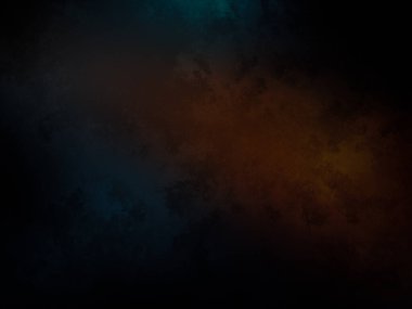 koyu bir arkaplan mavi ve turuncu bir ışık