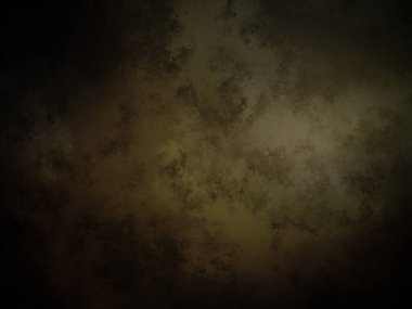 koyu bir arkaplan yeşil ve kahverengi