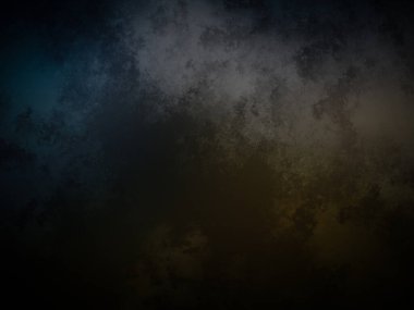 Koyu bir arka plan, mavi ve sarı bir ışık.