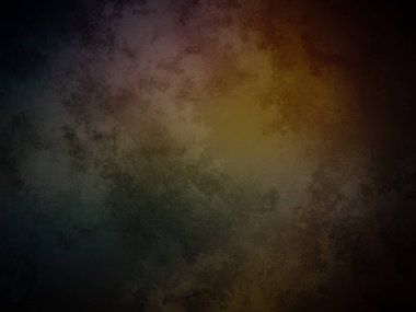 Koyu renkli bir arkaplan ve gökkuşağı