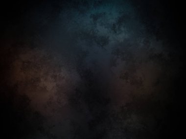 koyu bir arkaplan, mavi ve siyah renkli.