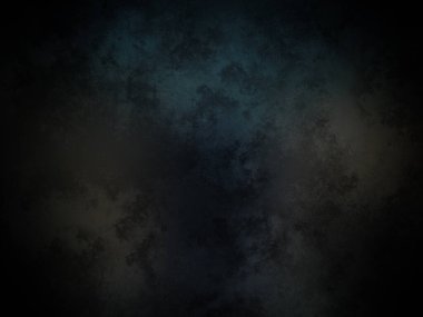 Siyah beyaz saati olan koyu mavi ve siyah bir arkaplan.