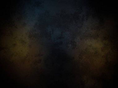 Koyu bir arka plan, mavi ve sarı bir ışık.