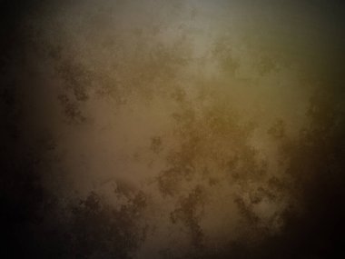 Kahverengi ve siyah arkaplan ve küçük beyaz saat.