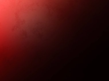 Siyah arka planı ve kırmızı ışığı olan kırmızı bir duvar.