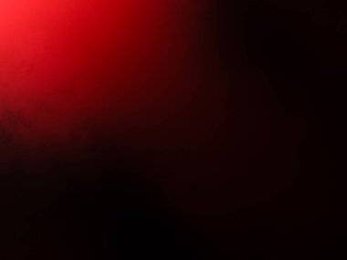 Karanlık bir odada parlayan kırmızı bir ışık.