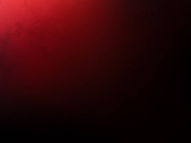 Siyah arka planı ve kırmızı ışığı olan kırmızı bir duvar.