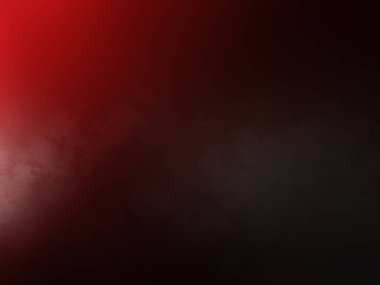 Karanlık bir odada parlayan kırmızı bir ışık.