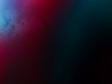 Kırmızı ve mavi ışığın bulanık görüntüsü