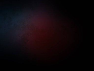 Karanlıkta kırmızı ve mavi bir ışık