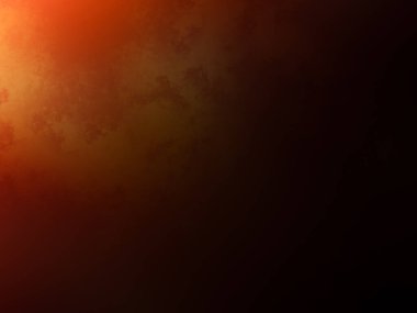 Karanlık bir odada kırmızı ve sarı bir ışık parlıyor.