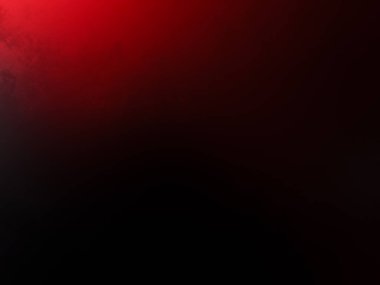 Karanlık bir odada parlayan kırmızı bir ışık.