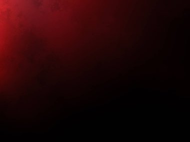 Karanlık bir odada parlayan kırmızı bir ışık.