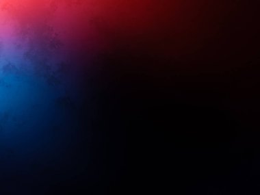 Siyah arkaplanı olan kırmızı ve mavi bir arkaplan