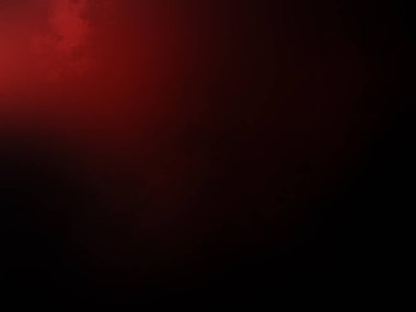 Karanlık bir odada parlayan kırmızı bir ışık.