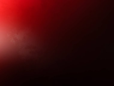 Karanlık bir odada parlayan kırmızı bir ışık.