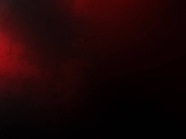 Siyah bir bulutun içinde parlayan kırmızı bir ışık.