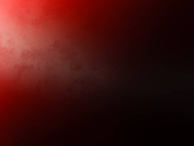 Karanlık bir odada parlayan kırmızı bir ışık.