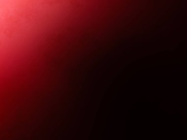 Siyah arka planı ve kırmızı ışığı olan kırmızı bir duvar.