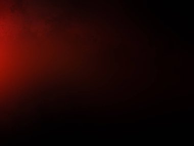 Karanlık bir odada parlayan kırmızı bir ışık.