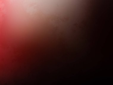 Üzerinde saat olan kırmızı ve beyaz bir duvar.