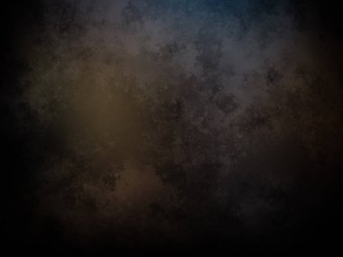 Koyu bir arka plan, mavi ve sarı bir ışık.