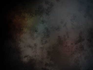 Koyu renkli bir arkaplan ve gökkuşağı