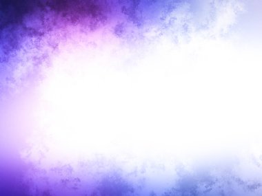Mor ve mavi arkaplan ve beyaz ışık