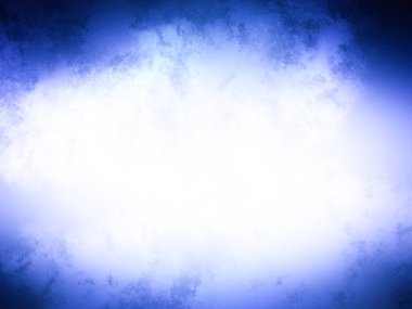 Ortasında ışık olan mavi ve beyaz bir arkaplan