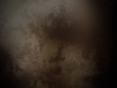 Koyu kahverengi arka plan ve beyaz saat.