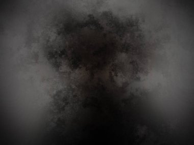 Siyah bir yüzü ve siyah bir geçmişi olan biri.