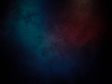 Bulanık ışıklı koyu mavi ve kırmızı bir arkaplan