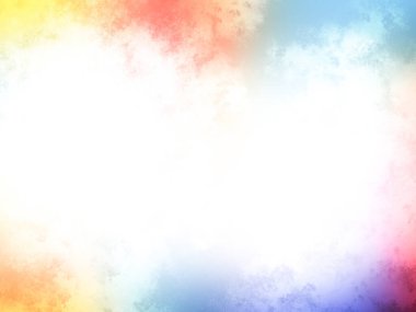 Beyaz merkezli renkli bir arkaplan