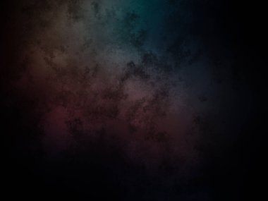 Renkli bir bulanıklığa sahip koyu bir arkaplan