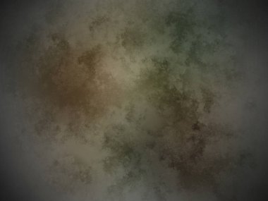 Siyah kenarlı yeşil ve kahverengi bir arka plan.