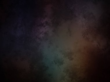 Koyu renkli bir arkaplan ve gökkuşağı