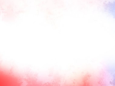 Bulanık efektli kırmızı, beyaz ve mavi bir arkaplan