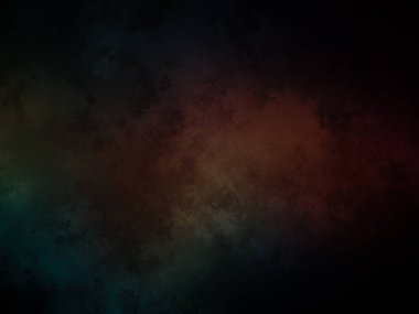 Renkli bir bulanıklığa sahip koyu bir arka plan