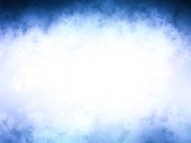 Ortasında ışık olan mavi ve beyaz bir arkaplan