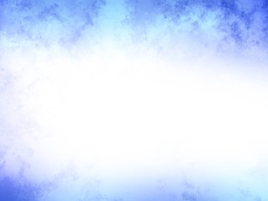 Ortasında beyaz bir bulut olan mavi bir gökyüzü