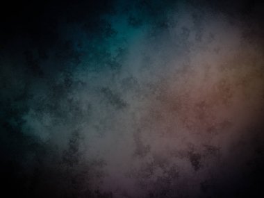 Koyu mavi ve yeşil arkaplan ve soluk bir doku.