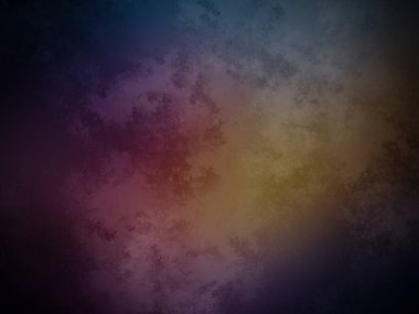 Koyu renkli bir arkaplan ve gökkuşağı