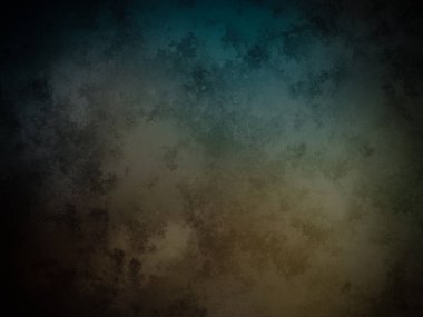 Koyu mavi ve yeşil arkaplan ve soluk bir doku.