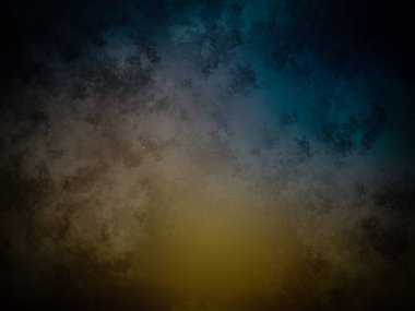 Koyu mavi ve sarı arkaplan.