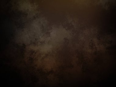 Koyu kahverengi arka plan ve beyaz saat.