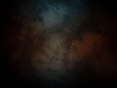 Siyah kenarlı koyu ve mavi bir arkaplan