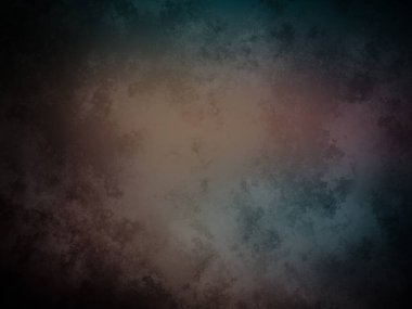 Renkli bir bulanıklığa sahip koyu bir arkaplan